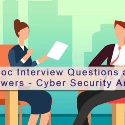 Soc analyst interview questions and answers