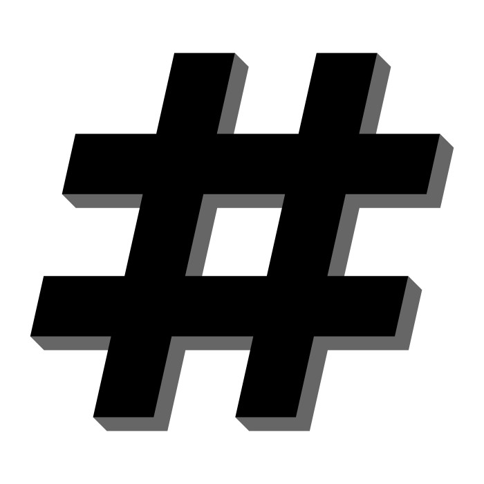 Hashtag hashtags graphic medien sozialen menschen vecteezy