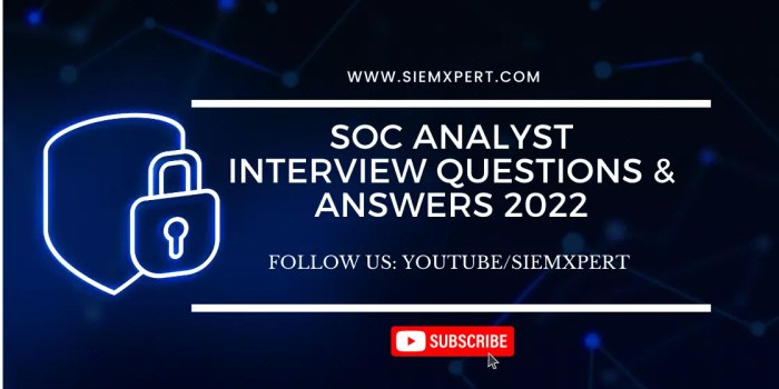 Soc analyst interview questions and answers